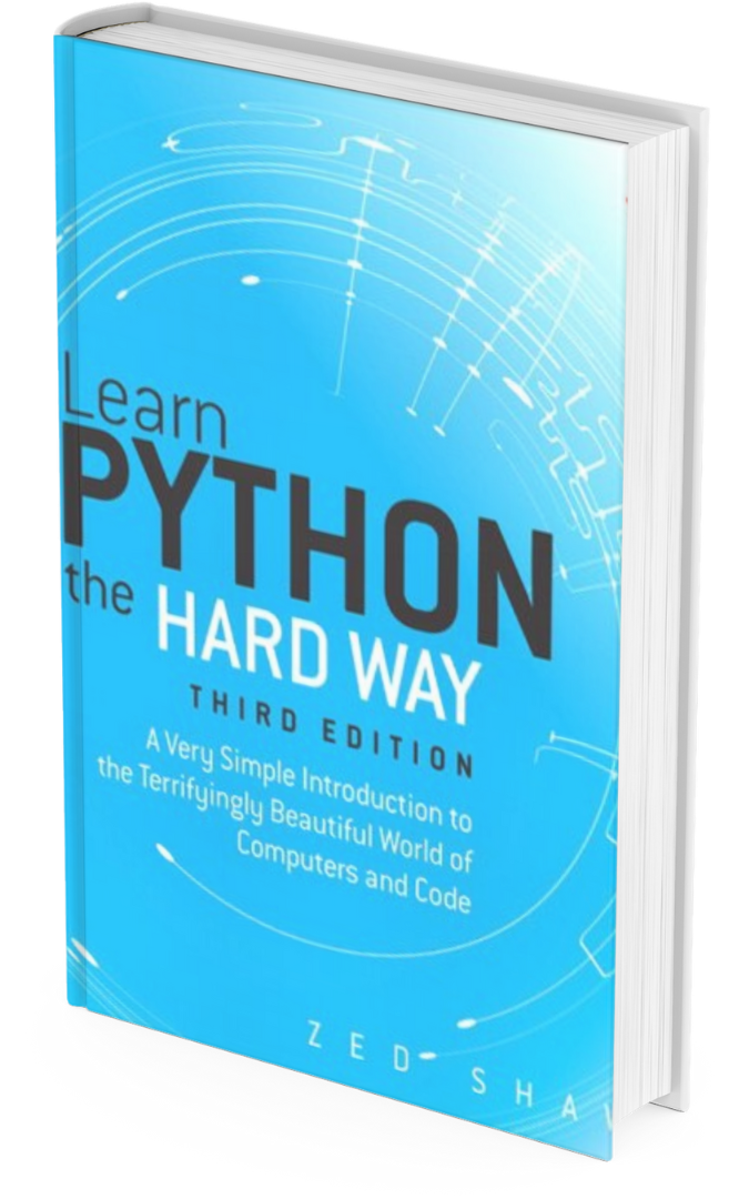Book cover Learn Python 3 the Hard Way