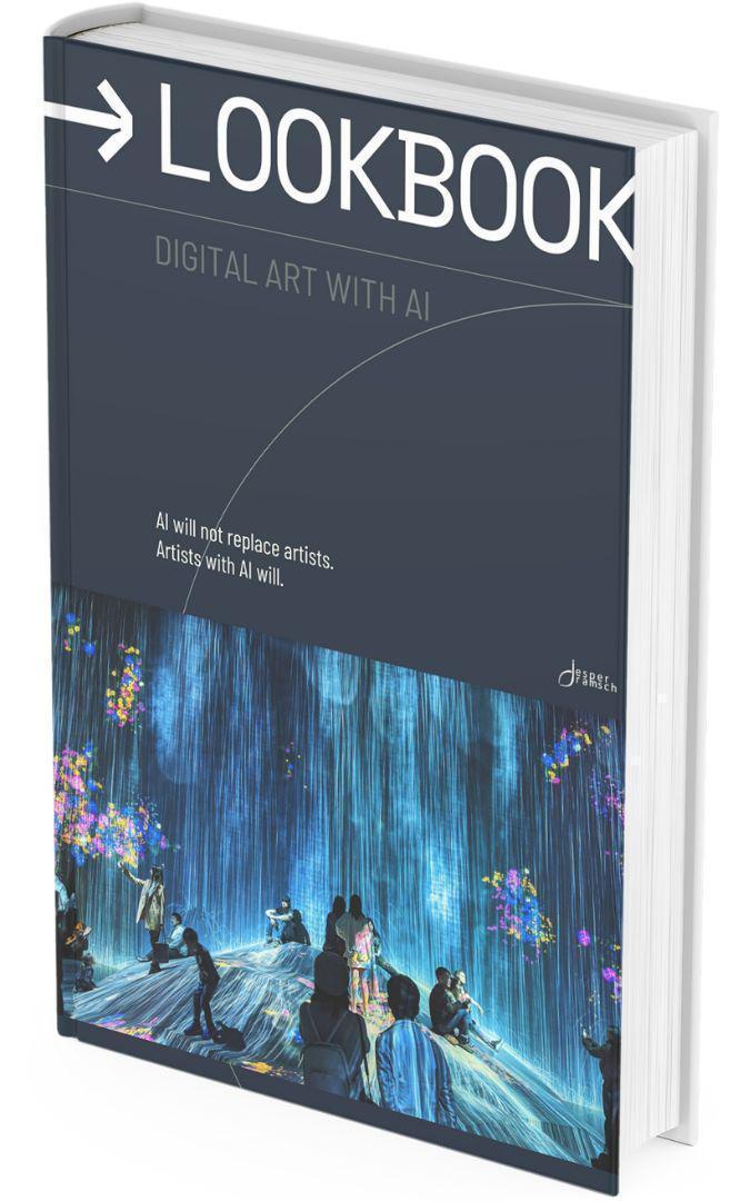 Book Cover of Stable Diffusion Lookbook e-book by Jesper Dramsch