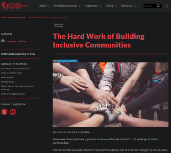 SSI Blog Post Building Inclusive Communities