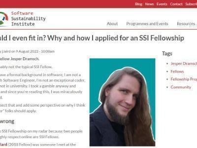 SSI Blog Post Would I fit in?