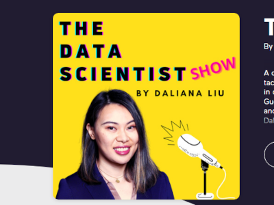 Podcast Interview<br/>Data Science Show<br/>with Daliana Liu